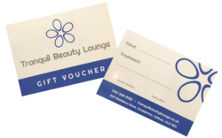 gift vouchers Tranquil Beauty Lounge in chadderton